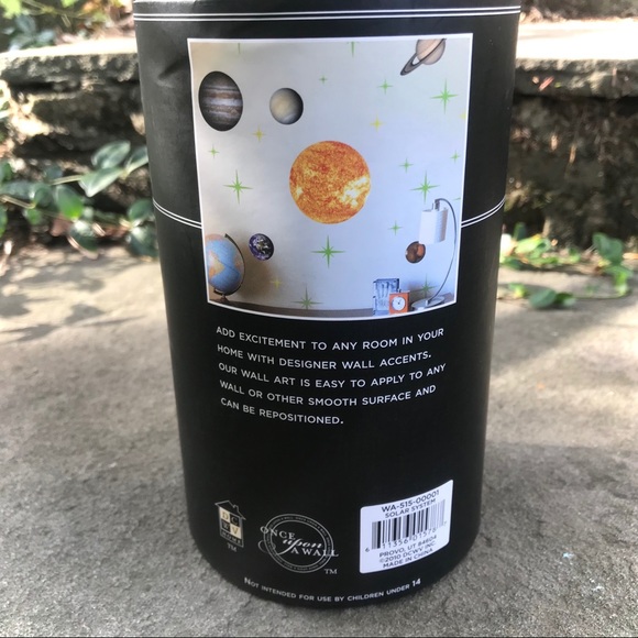 Stars & Planets Self Adhesive Stickers Home Decor Room Wall Art Solar System NEW - Picture 7 of 11